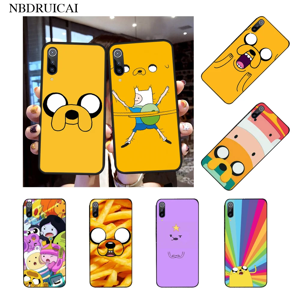 NBDRUICAI аниме время приключений горячий DIY Окрашенные Bling Телефон чехол для Xiaomi Mi9 9SE