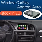 Беспроводной автомобильный интерфейс Apple CarPlay Android для Audi A4 A5 Q5 2009-2015, с функцией воспроизведения в автомобиле AirPlay Mirror Link
