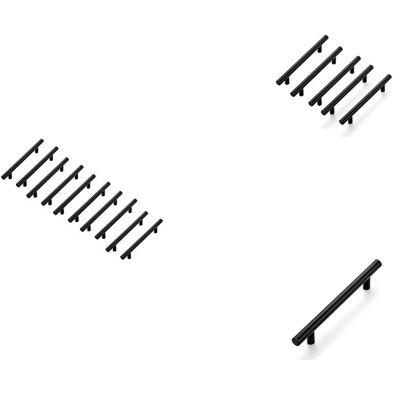 

HLZS-ручка кухонного шкафа матовый Нержавеющая сталь Кухня дверная ручка для шкафа мебели ящика тяг оборудования Бар Ручка