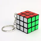 Zcube брелок мини 3x3x3 Магический кубик головоломка Teaser Stickerless декомпрессия скоростной куб Прямая поставка Cubo Magico ключ