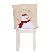 adornos navidad santa hat chair covers christmas decor dinner chair xmas cap sets dinner table hat chair back covers for home