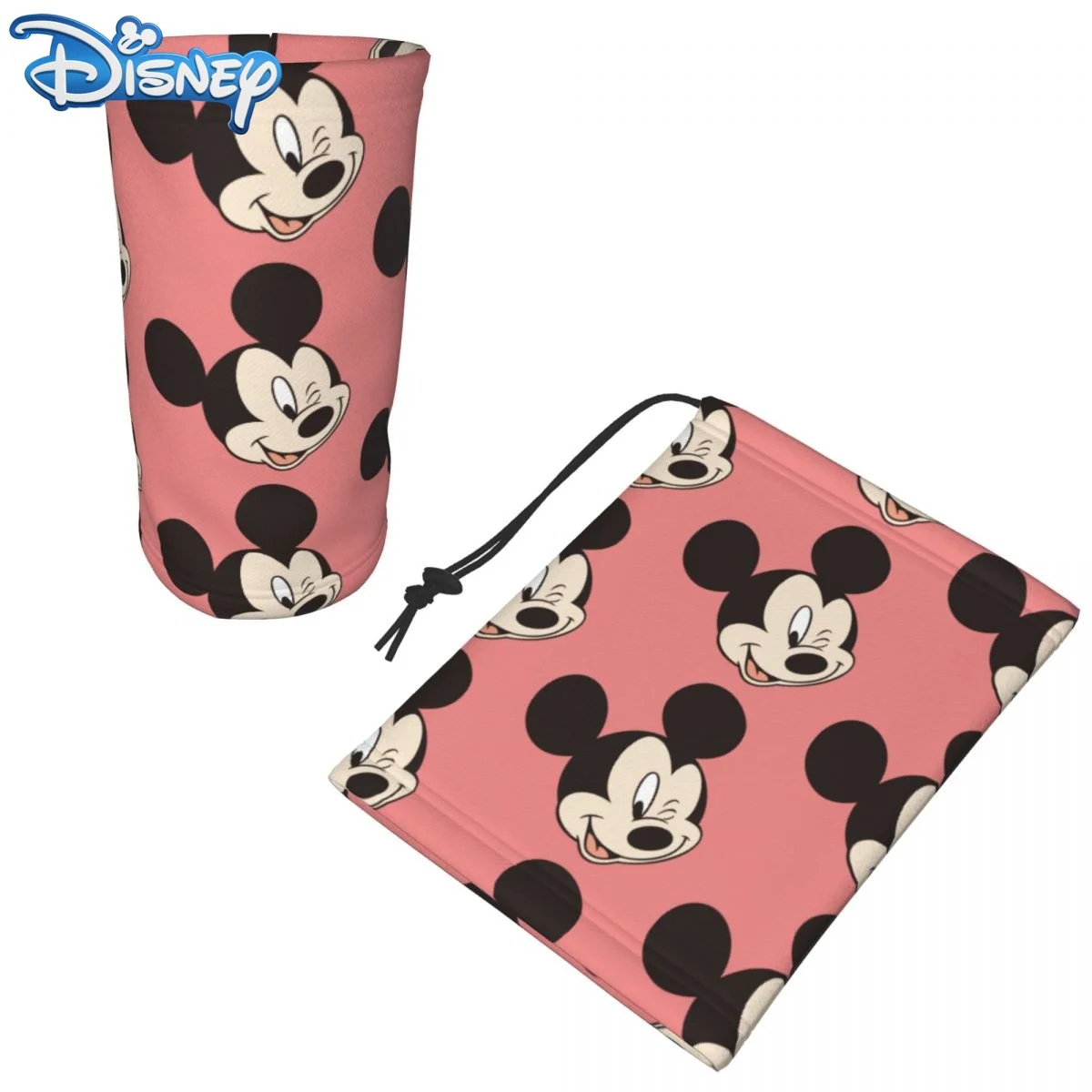 

Disney Mickey Children scarf winter kid Headband Magic Scarf Neck Fleece Warm Cover Half Face Guard Tube Scarves Bandana buff