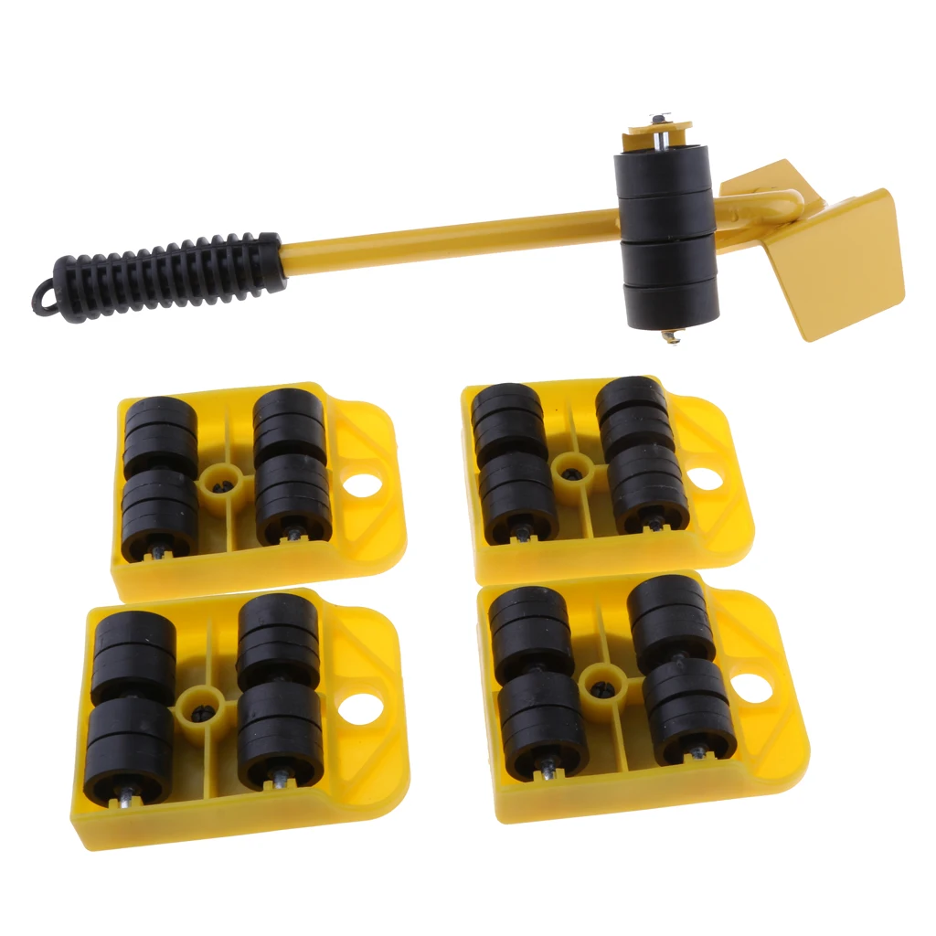 5 шт. супер мебельные слайдеры перемещающаяся Тяжелая мебель с легкостью