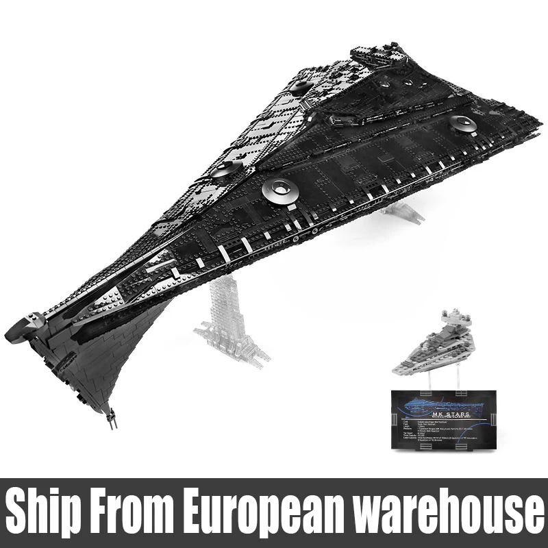

Строительные блоки Mold King 21004 MOC Star Plan, игрушки UCS Dreadnought Star Destroyer, сборные модели s, наборы для детей, рождественские подарки