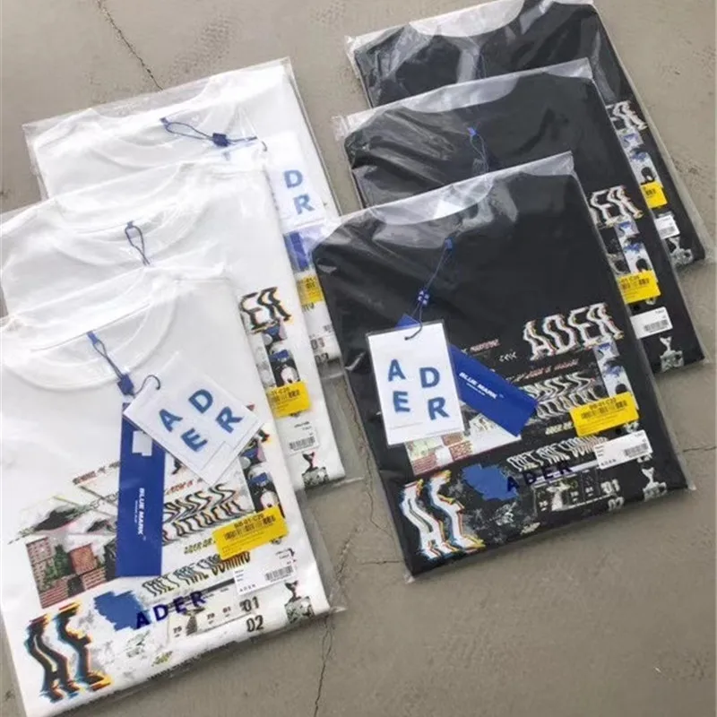 2020ss Phantom космический корабль Adererror футболка для мужчин и женщин 1:1 высокое