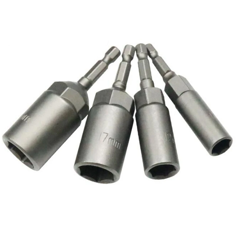 Горячая 10 шт. 1/4 дюйма гаечный ключ Набор шестигранных головок глубокие длинные 1/2