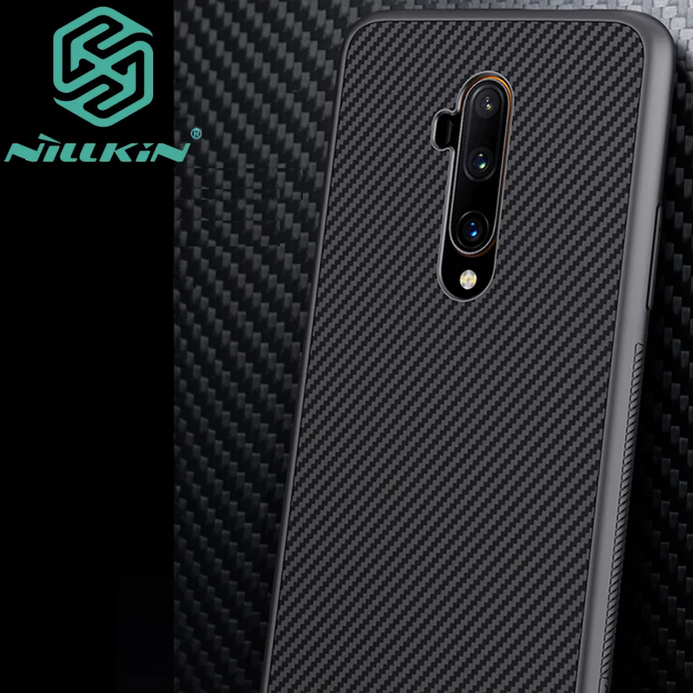 Nillkin Синтетический Чехол из углеродного волокна для Oneplus 7T Pro Защитная крышка 1 + 7T|