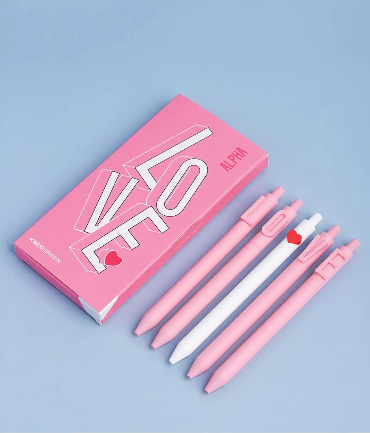 Youpin KACOGREEN Love Pen Alpha Gel Ink 0 5 мм черные чернила ручка для письма гладкая школы и офиса