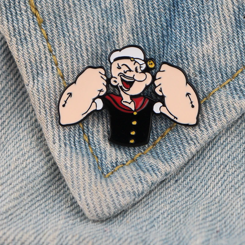 Мультфильм Человек цинкового сплава шпильки для детей рубашка сумка Одежда