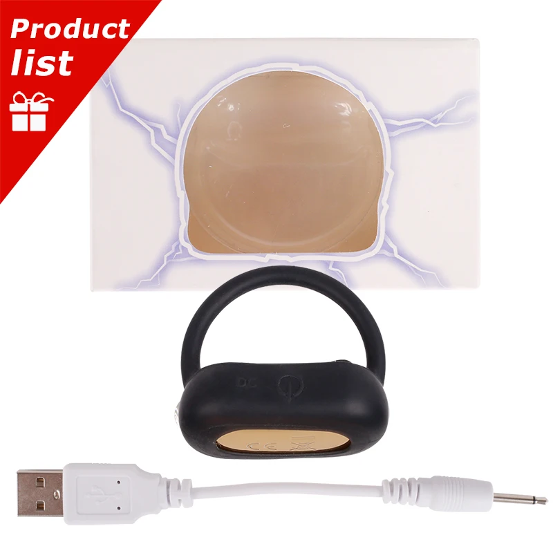 Кольцо для пениса Omysky с задержкой эякуляции вибратор электрошоковая терапия