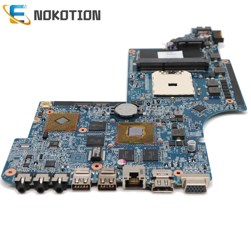 NOKOTION 665281-001 основной плате для HP Pavilion dv6 DV6 DV6-6000 материнская плата ноутбука hd6750m DDR3