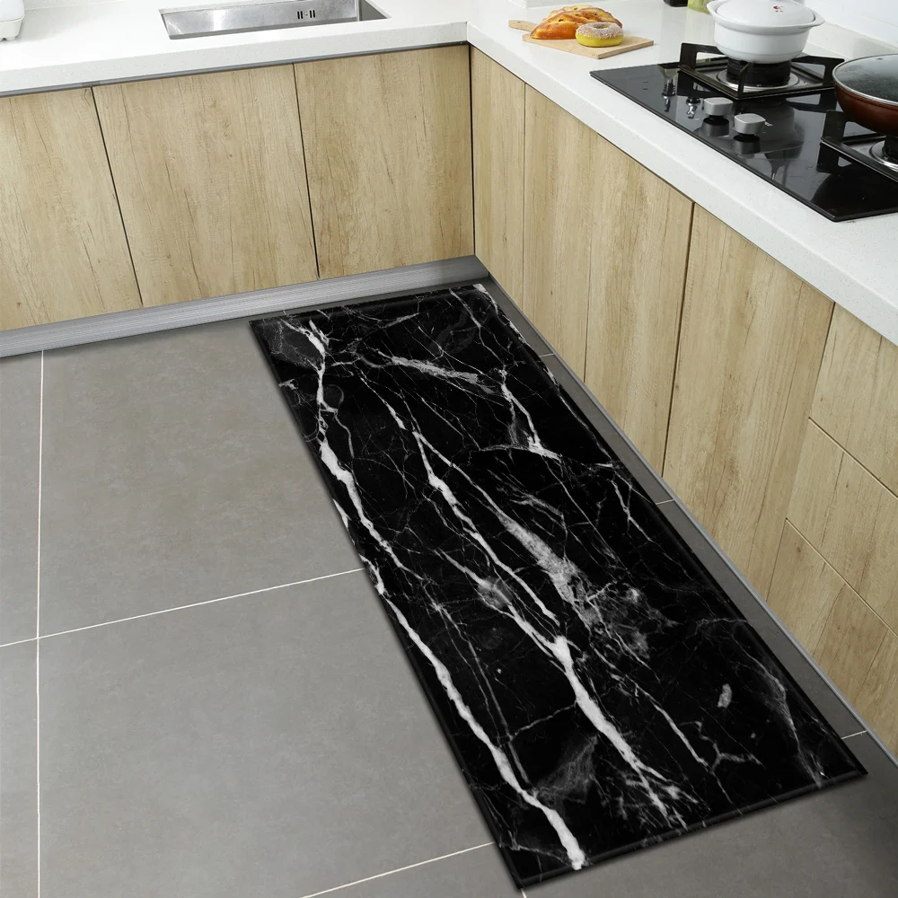 Ковер для кухни в скандинавском стиле противоскользящий Декоративный Напольный