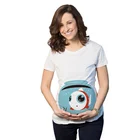 Футболка для беременных Bear Leader, топ для беременных, блузка, одежда для кормящих мам с принтом, летняя хлопковая одежда для беременных