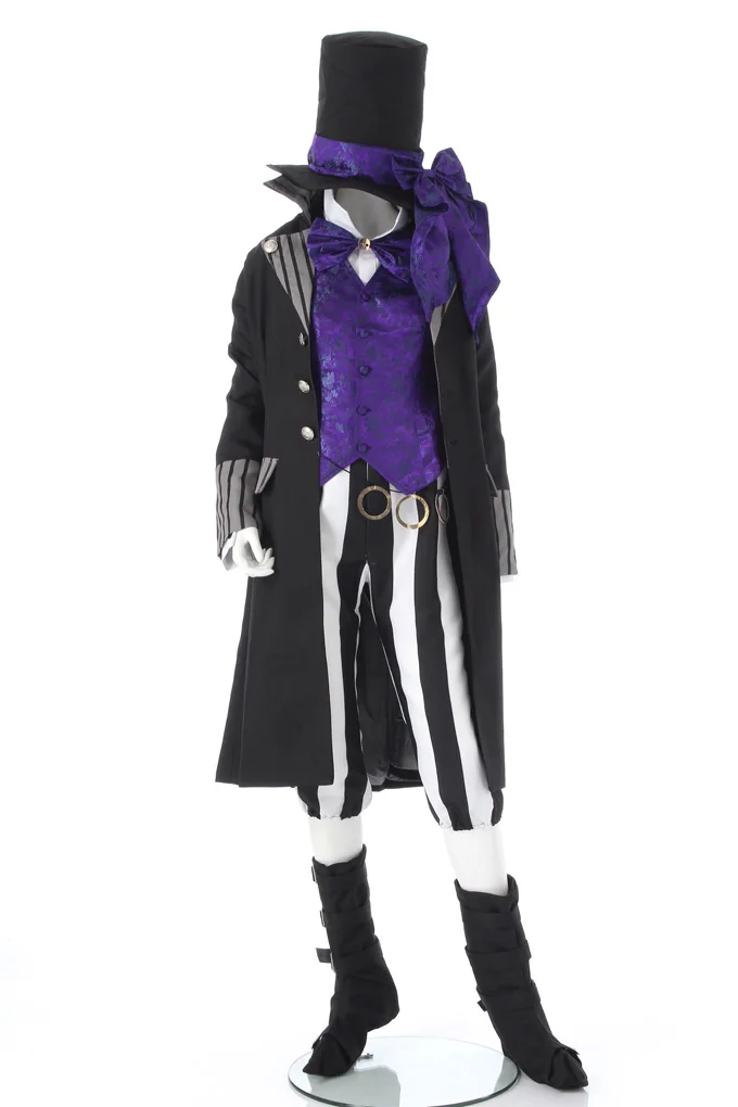 Костюм для косплея черного Батлера курошишсуцзи мрачного гребека гробола |