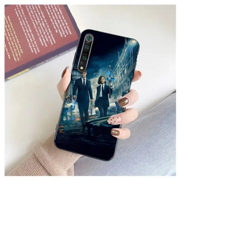 

ZFGHSHYQ Soft Men In Cover Black Phone Case For Xiaomi 8 9 Se 10 10pro Note 2 3 10 MIX2 S MAX2 3 F1 5X