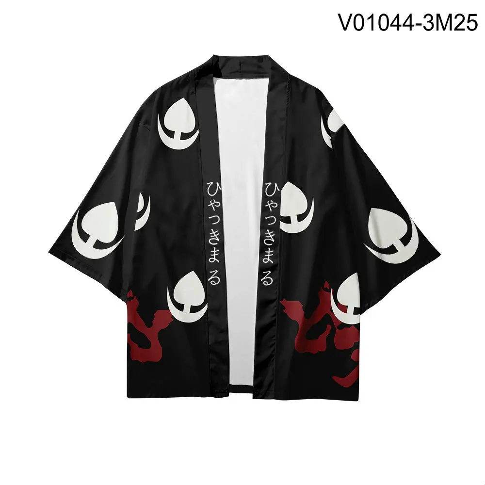 

DORORO Gintama FGO Okita Soji Style 3D Printing Japanese Kimono Haori Yukata Cosplay Women/Mens Summer Casual Cool boys Cardigan