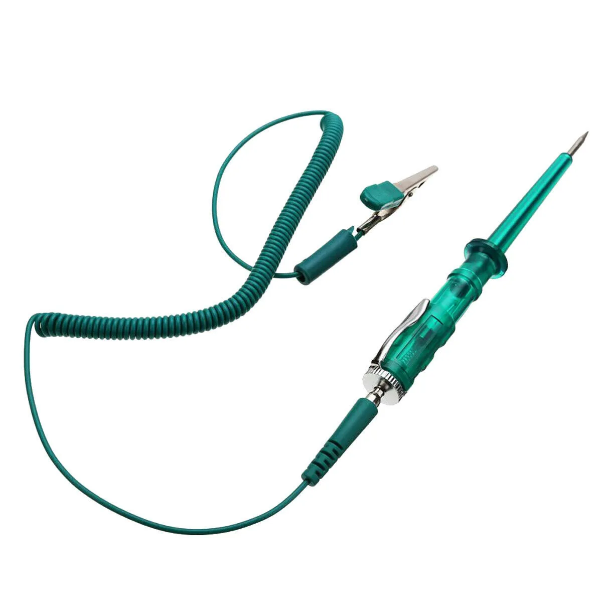 

Auto 6V 12V 24V DC Car Truck Voltage Circuit Tester Car Test VoltMet Long Probe Pen Light Bulb Automobile Maint