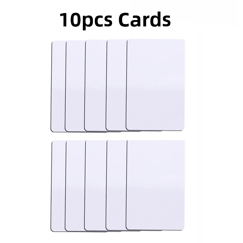 10pcs EM4305 Cards Ручной 125 кГц EM4100 TK4100 RFID Копир писатель Дубликатор Программист считыватель EM4305 T5577 перезаписываемые ID брелки метки - Цвет: 10pcs EM4305 Cards