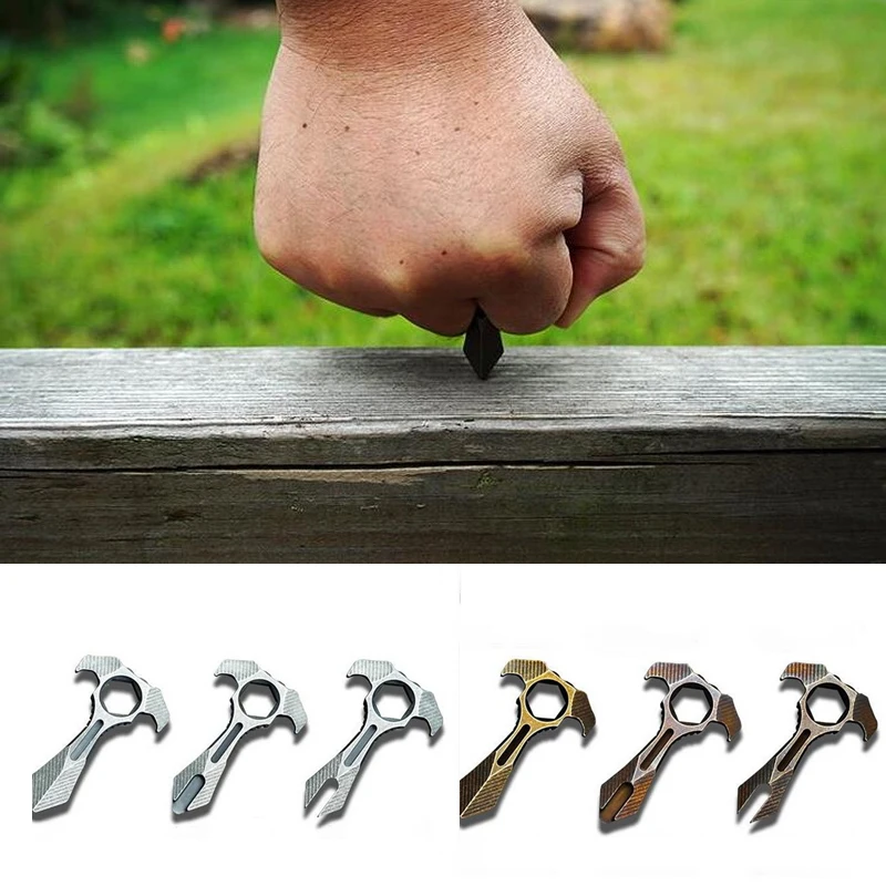 1 шт. мини инструмент для выживания из титанового сплава с