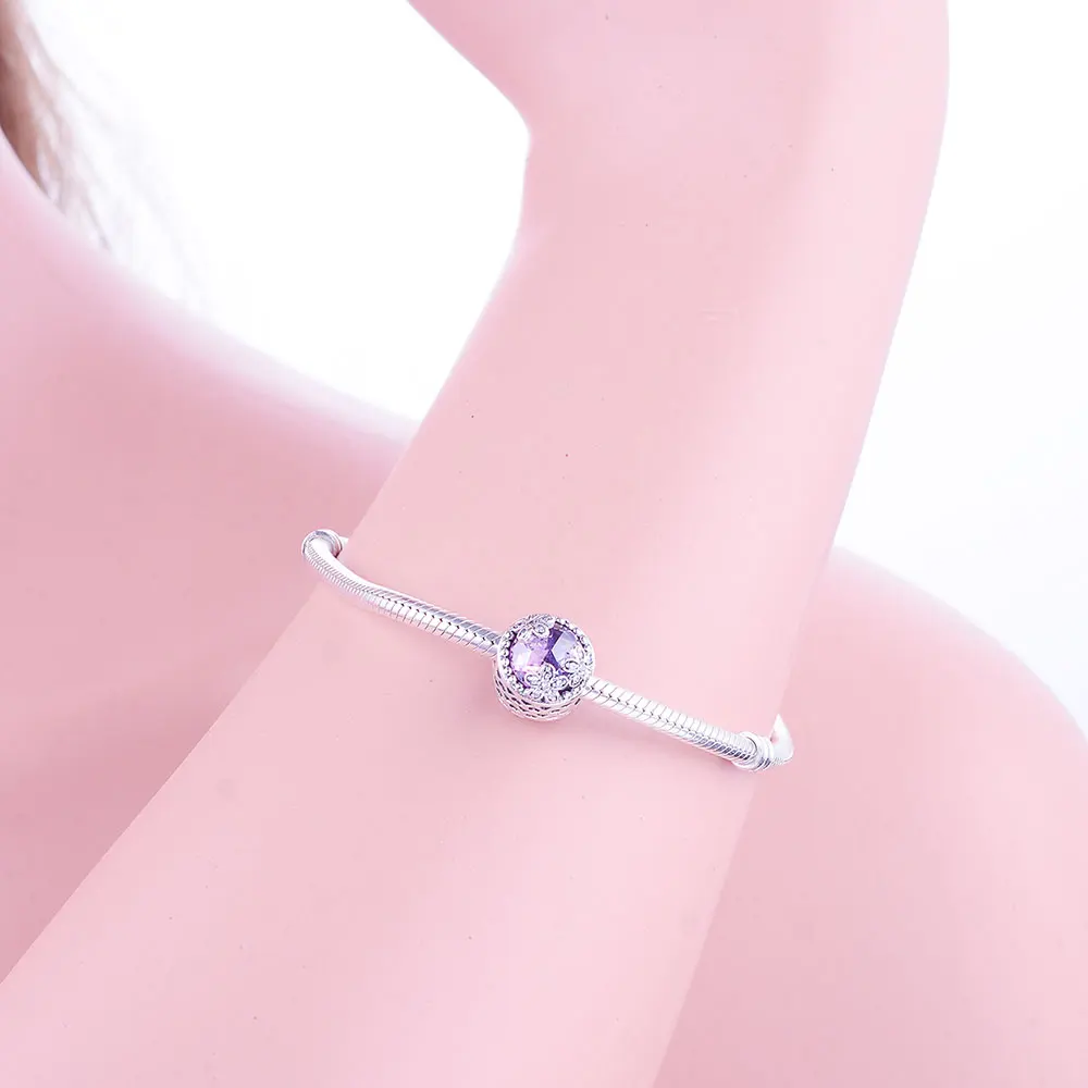 

2021 Summer Dazzling Daisy Meadow Openwork Charms Fits Original Pandora Charm Bracelet 925 Sterling Silver Beads Jewelry Making