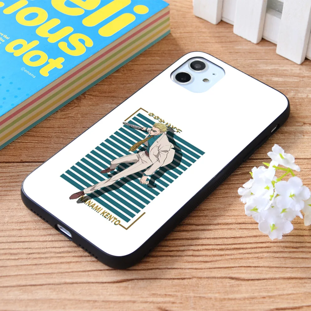 

For iPhone Nanami Kento - jujutsu kaisen Soft TPU border Apple iPhone Case
