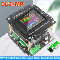 dl24mp 150w car lead acid power 18650 battery capacity tester electronic load power tester discharge meter