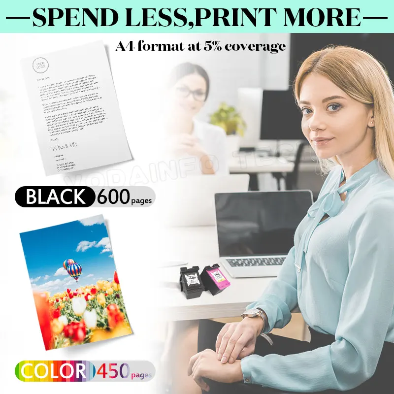 Восстановленный картридж 667XL для HP 667 HP667 XL совместимый принтер Deskjet Advantage 1275 2374 2375