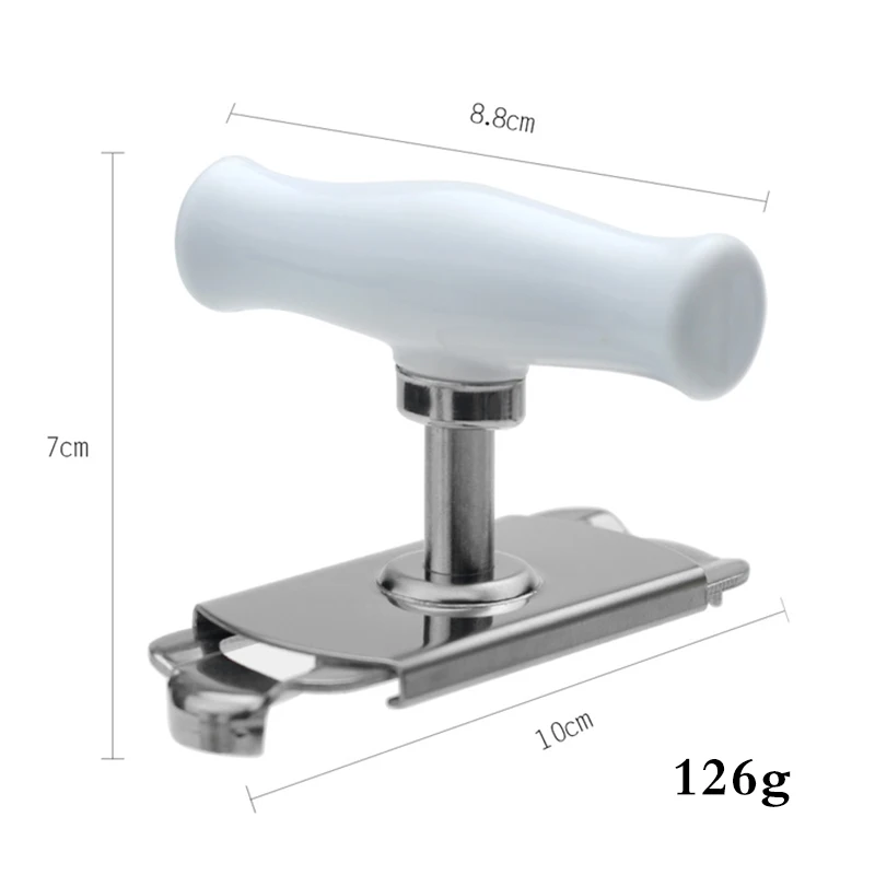Ручной регулируемый консервный нож из нержавеющей стали 1 4 дюйма открывалки для