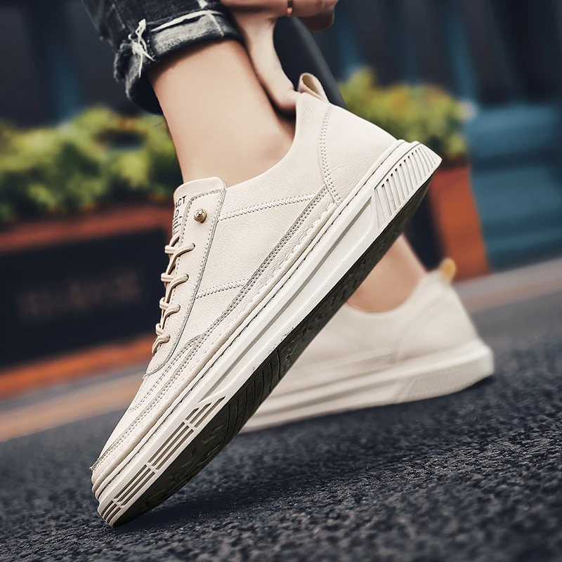 

cuerohombre designer 2020 hot sports on Breathable sneaker casual for spring fashion de sale causal Sneakers sport men's