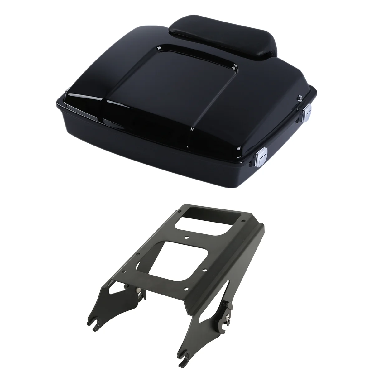 Мотоцикл 5 &quotRazor Pack багажник Монтажная стойка для Harley Tour Pak Touring Road King Street