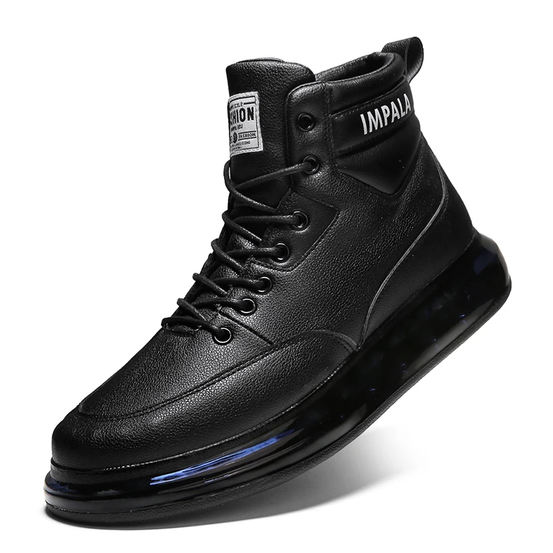 

Air Cushion TPU Sole High Damping Men's Sport Shoes High Quality Microfiber Men's Ankle Boots Outdoor Men's Sport Casual Shoes
