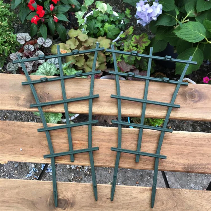 2 шт. подставка для растений садовая пластиковая решетка цветок лозы стенд