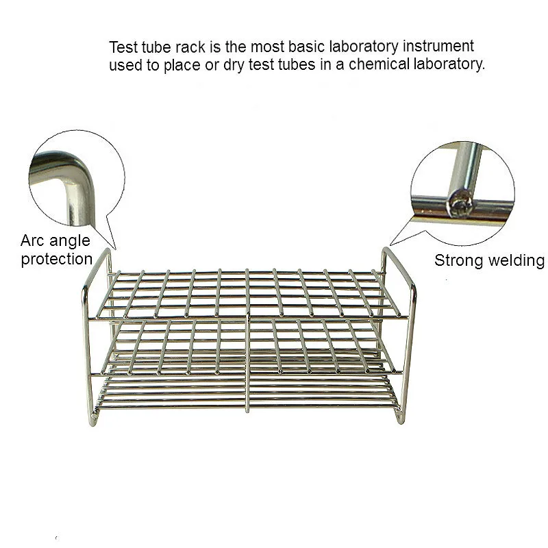 Нержавеющая сталь стойка трубы держатель провода Тесты трубки стенд для