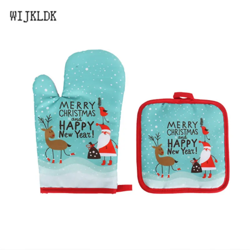 Рождественские перчатки коврик с Рождеством украшение для рождественские