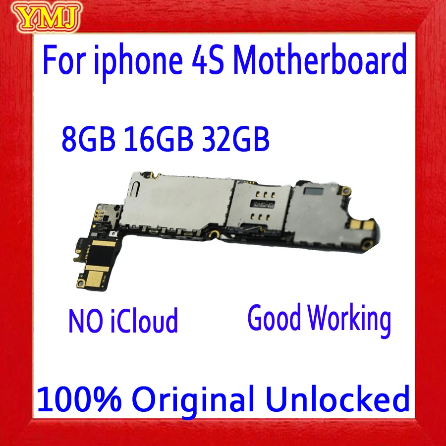 Материнская плата для iphone 4 4s 5 5s 5c 5se оригинальная со всеми чипами логическая icloud