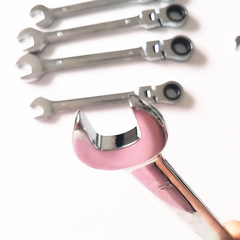 

8-17mm Key Set Ratcheting Box Combination Wrenches for Car Repair Ring Spanner Hand Tools A Set of Key