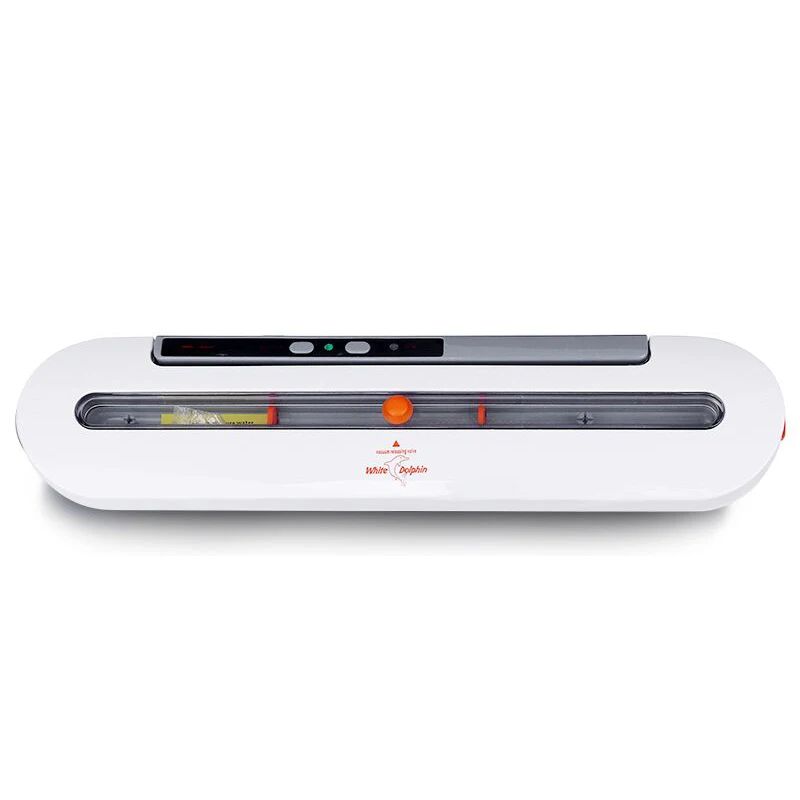 

Аппарат для вакуумной упаковки пищевых продуктов White Dolphin, 220 В, 110 В, 10 вакуумных пакетов