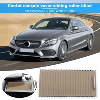 car interior accessories stowing tidying center console cover slide roller blind for c class w204 s204 e class w212 s212