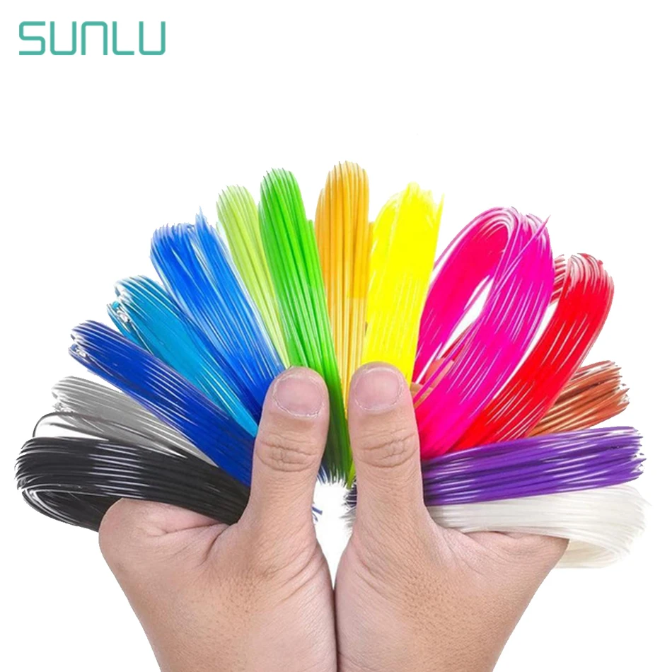 Нить для 3d-печати SUNLU SL-300A PLA точность размеров 5 м +/-0 02 мм 1 75 случайный цвет |