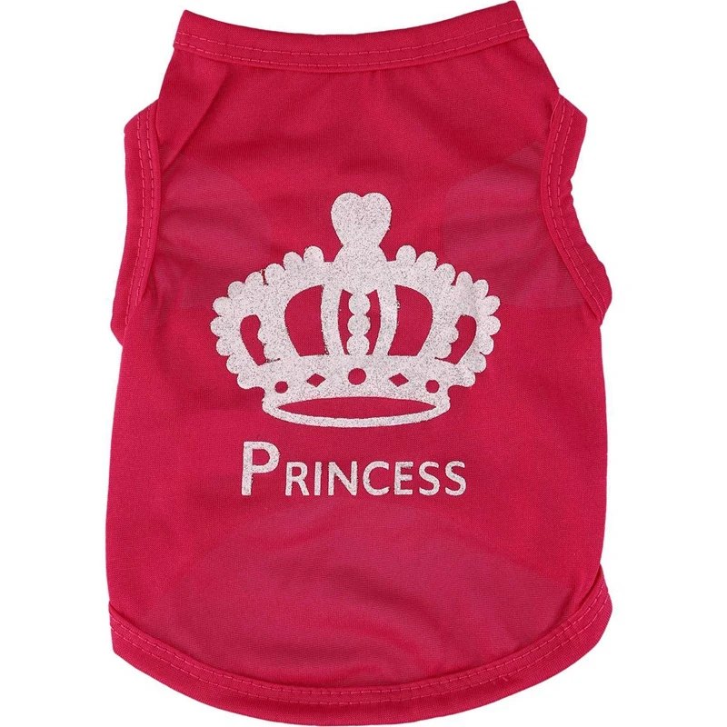 Зимние теплые с рисунком собак Одежда для питомцев розового цвета XS | Дом и сад