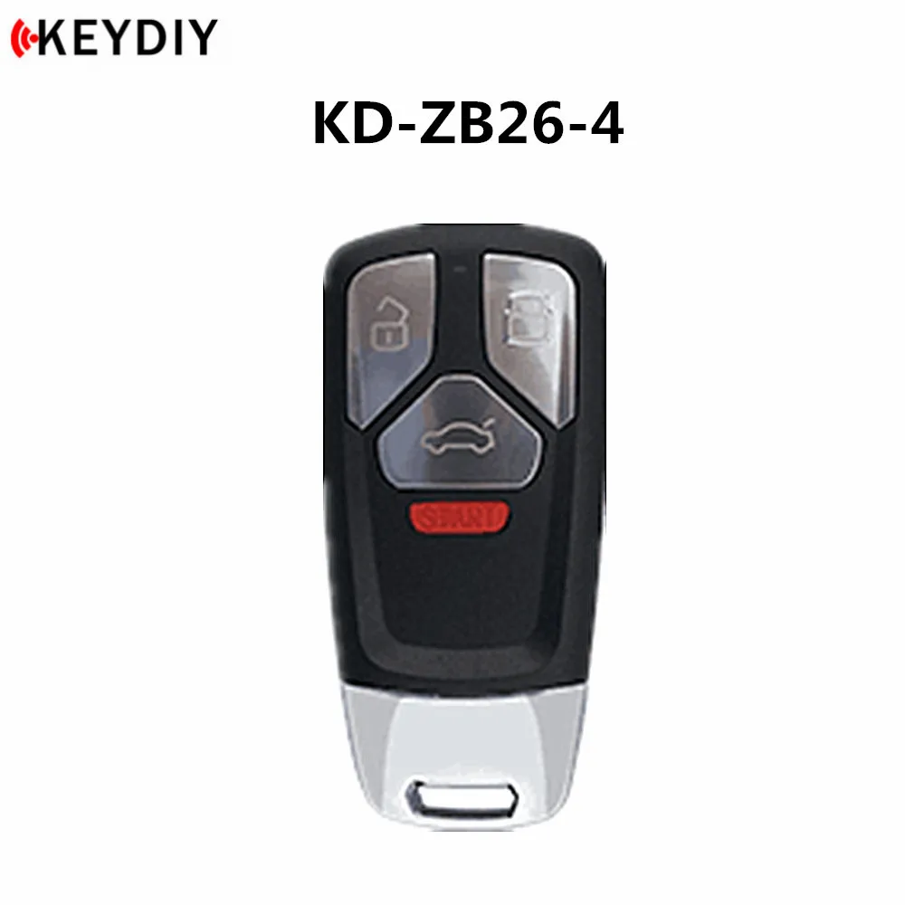 ZB26-4 1 партия/5 шт., KEYDIY KD смарт-ключ ZB серии пульты дистанционного управления несколькими моделями для KD-X2 ключевой программист - Цвет: ZB26-4