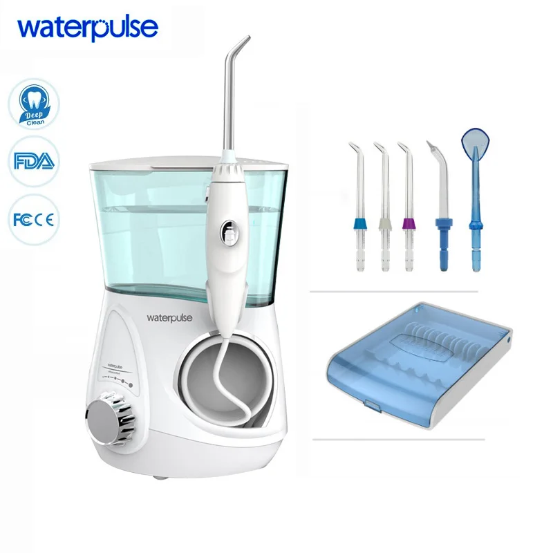 Waterpulse V600 Oral Irrigator Dental Water Flosser Teeth Cleaner Water Floss Oral Hygiene Dental Flosser Water Flossing