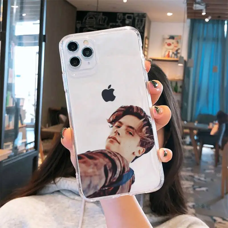 

Vampire Diaries Stefan Damon Salvatore Phone Case Transparent for iPhone 6 7 8 11 12 s mini pro X XS XR MAX Plus funda shell