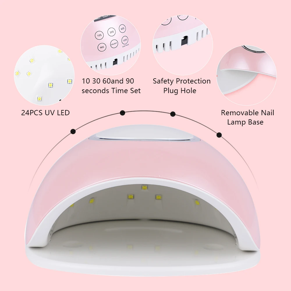 SUN X23 УФ светодиодный светильник для Сушилка ногтей 48 Вт лампа маникюра Гель лак