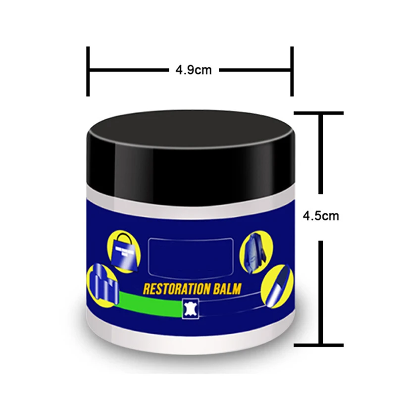 

Leather Gear Restoration Balm for Hockey Leather Cleaning Repair Cream for Cracked & Dirty Leather Car Seat 75g INTE99
