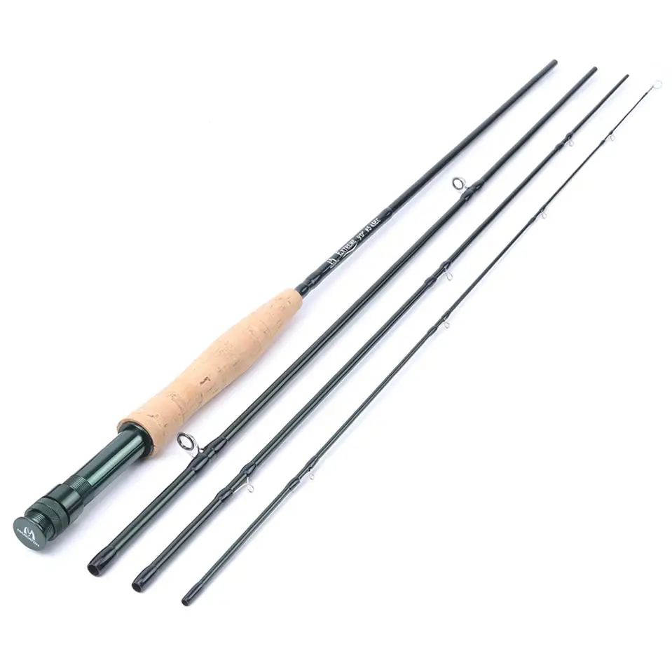 New-Extreme Fly Rod Maximumcatch 3/4/5/6/7/8/10WT Fly Rod 9FT 4 шт. средней скорости графит IM8 Fly удочка - Цвет: New-Extreme Fly Rod