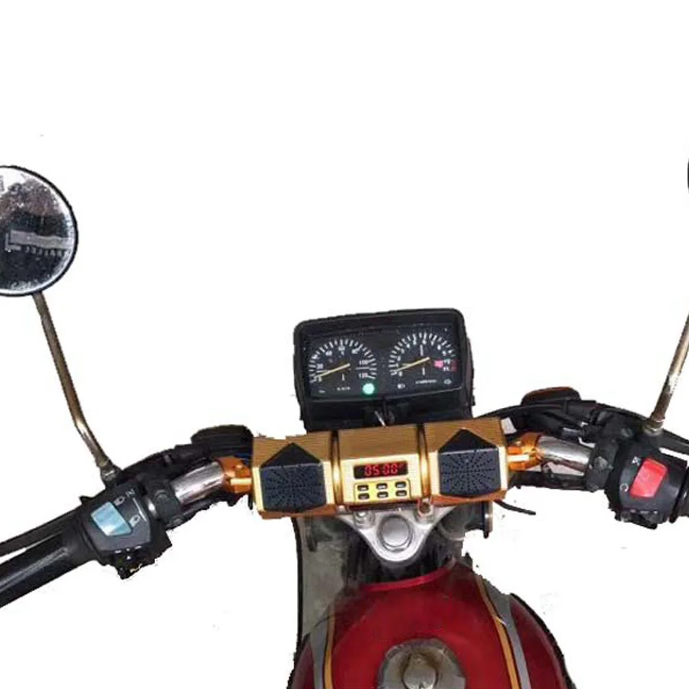 Мотоцикл динамик BT аудио плеер водонепроницаемый стерео s FM радио MP3 сабвуфер