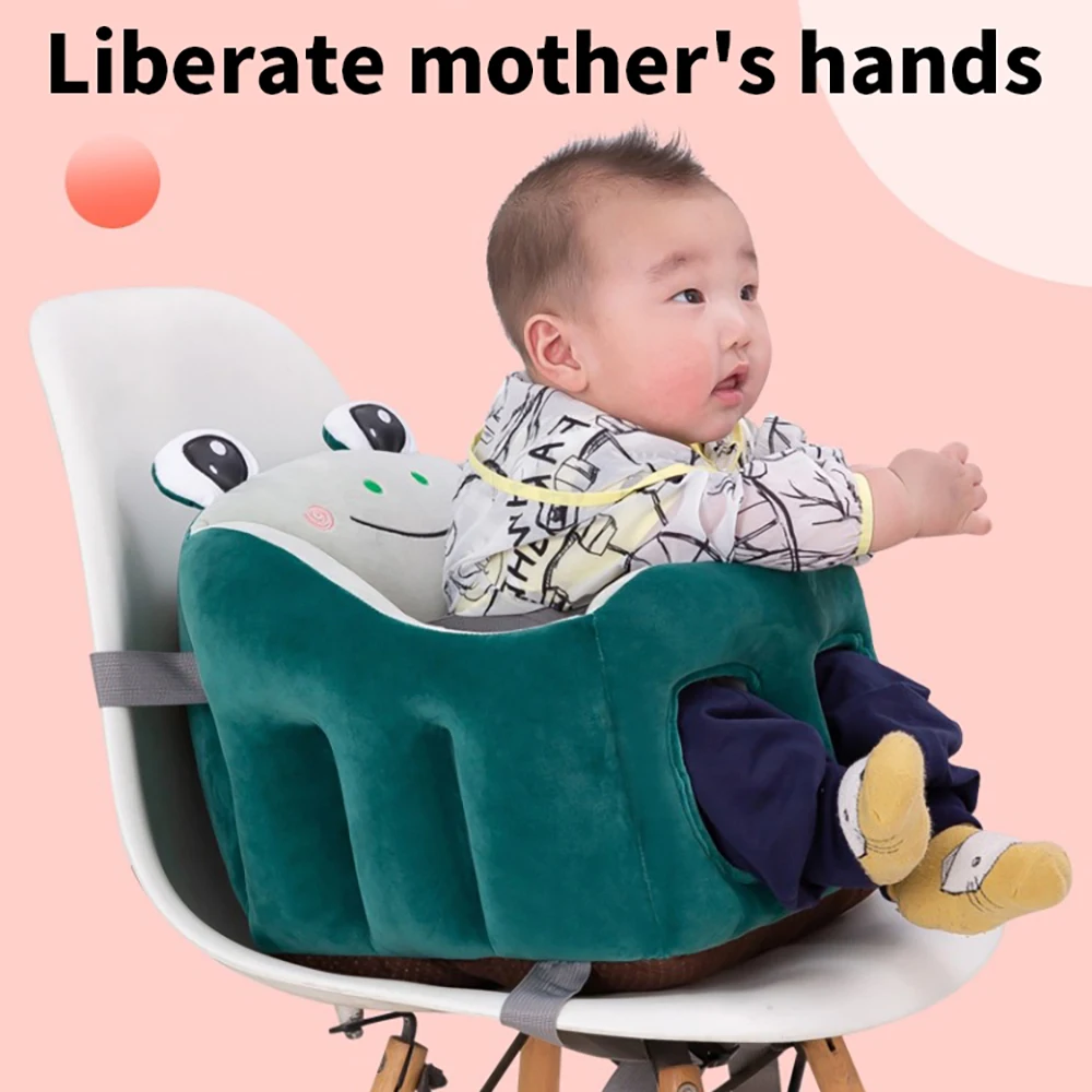 Новый мультяшный портативный детский обеденный стул многофункциональный