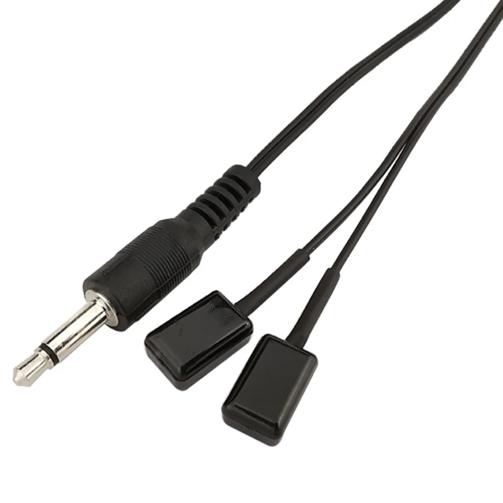

3.5mm Jack Flexible Extender Cable IR Emitter External With Repeater Audio Transmitter Double Head Infrared Promotive Extension