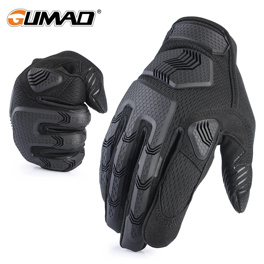 Нескользящий охота походов тактические перчатки велоспорт военные стрельба